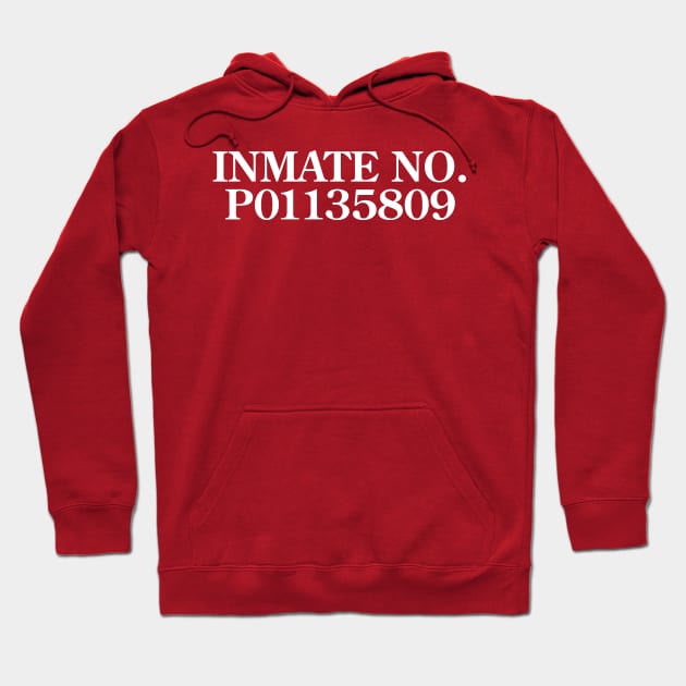 Real Donald Trump Inmate Number Hoodie by kevinlove_